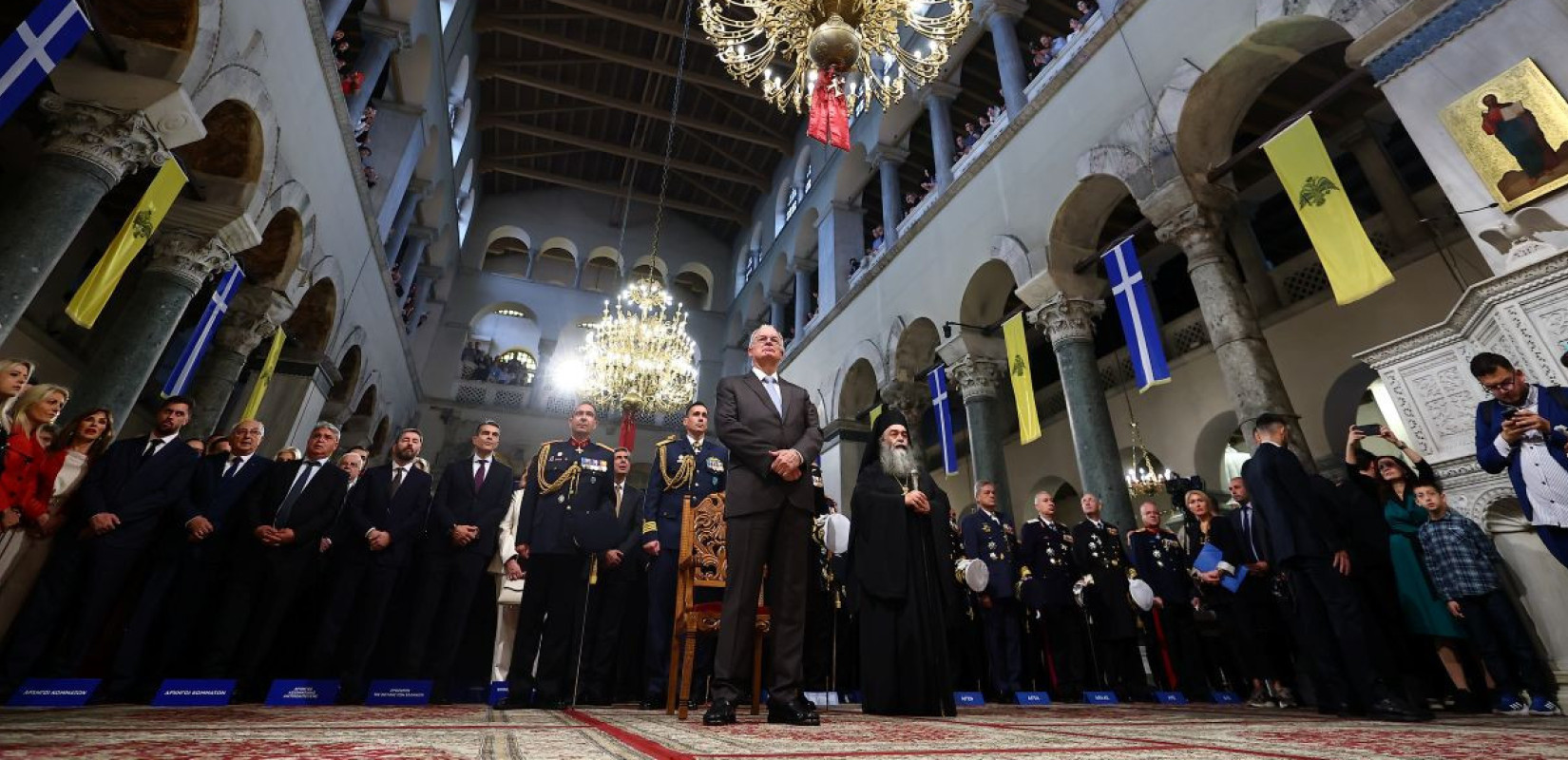 Τα μηνύματα  πολιτικών  από την δοξολογία του Αγίου Δημητρίου στη Θεσσαλονίκη