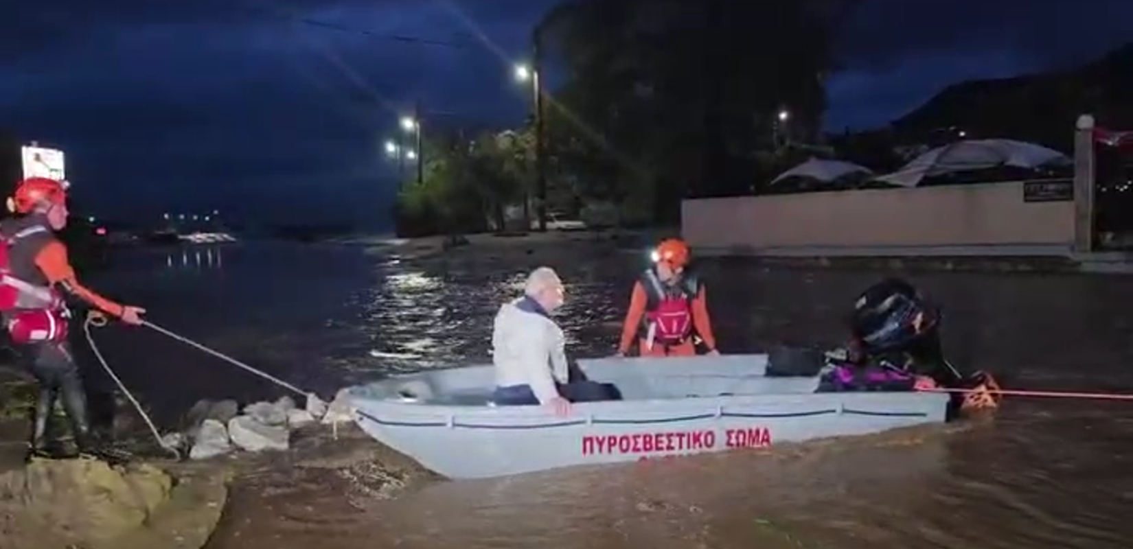 Kακοκαιρία στο νότιο Πήλιο