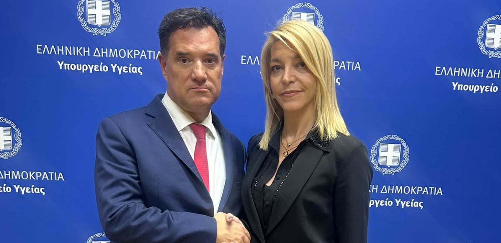Τον Άδωνι Γεωργιάδη συνάντησε η Αφροδίτη Νέστορα - Τι συζήτησαν