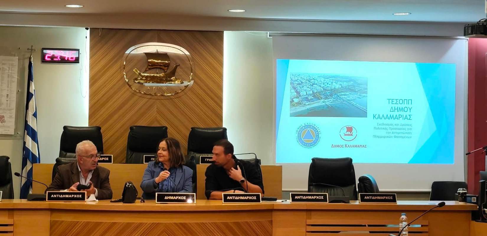 Με σχέδιο και συνεργασία η θωράκιση της Καλαμαριάς απέναντι στα πλημμυρικά φαινόμενα