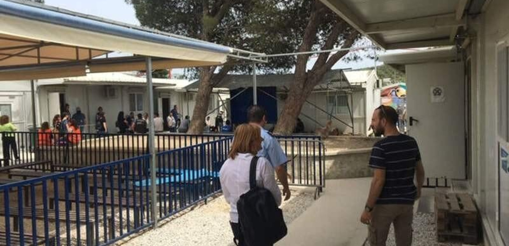 Επίσκεψη της Καλυψώ Γούλα στη Λέσβο και τις δομές φιλοξενίας προσφύγων