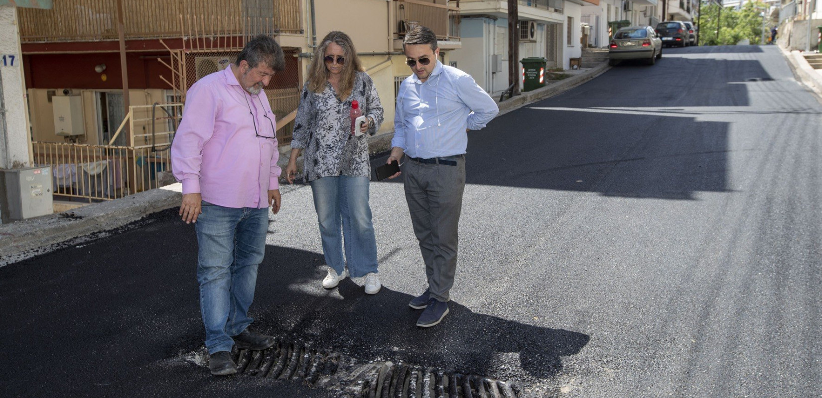 Ανακατασκευάστηκαν δύο οδοί στις Συκιές