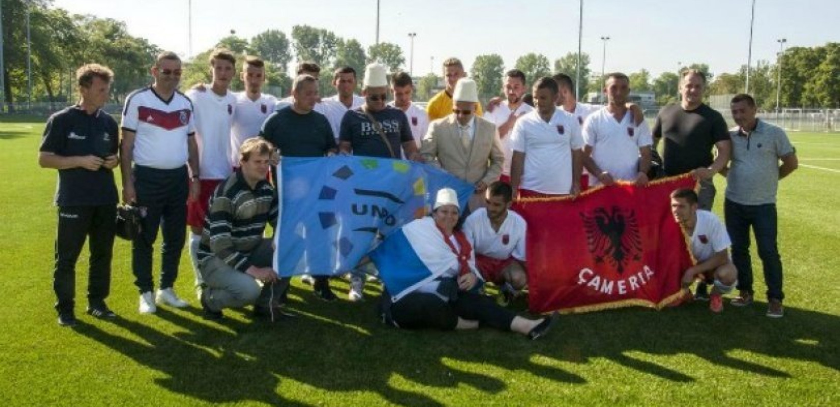 Πρόκληση κατά της Ελλάδας με δημιουργία «εθνικής ομάδας Δημοκρατίας της Τσαμουριάς»