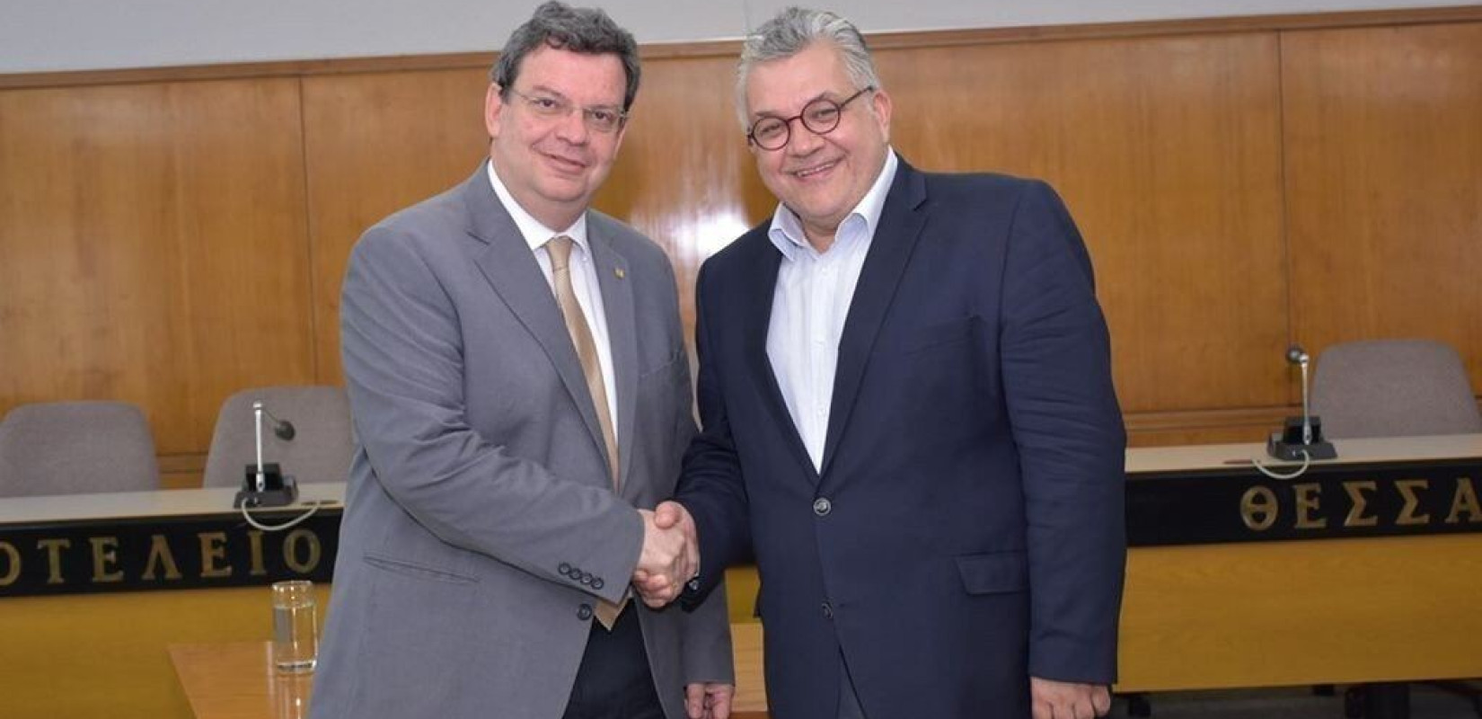 ΑΠΘ: Σε ιδιαίτερα θετικό κλίμα η συνάντηση της απερχόμενης και της νεοκλεγμένης διοίκησης