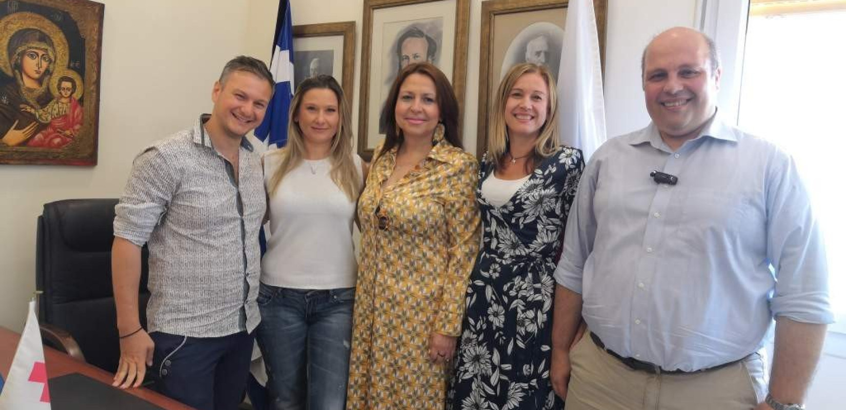 Στον Ερυθρό Σταυρό ο Βασίλης Ρόκος