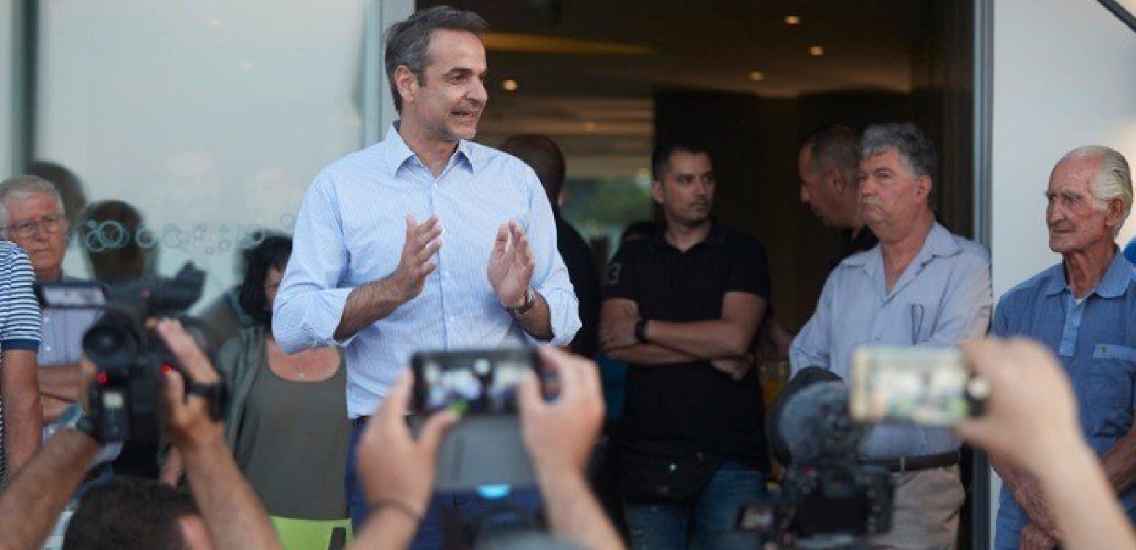 Κ. Μητσοτάκης: Ο λαός επέβαλε στον κ. Τσίπρα να ζητήσει τη διάλυση της Βουλής