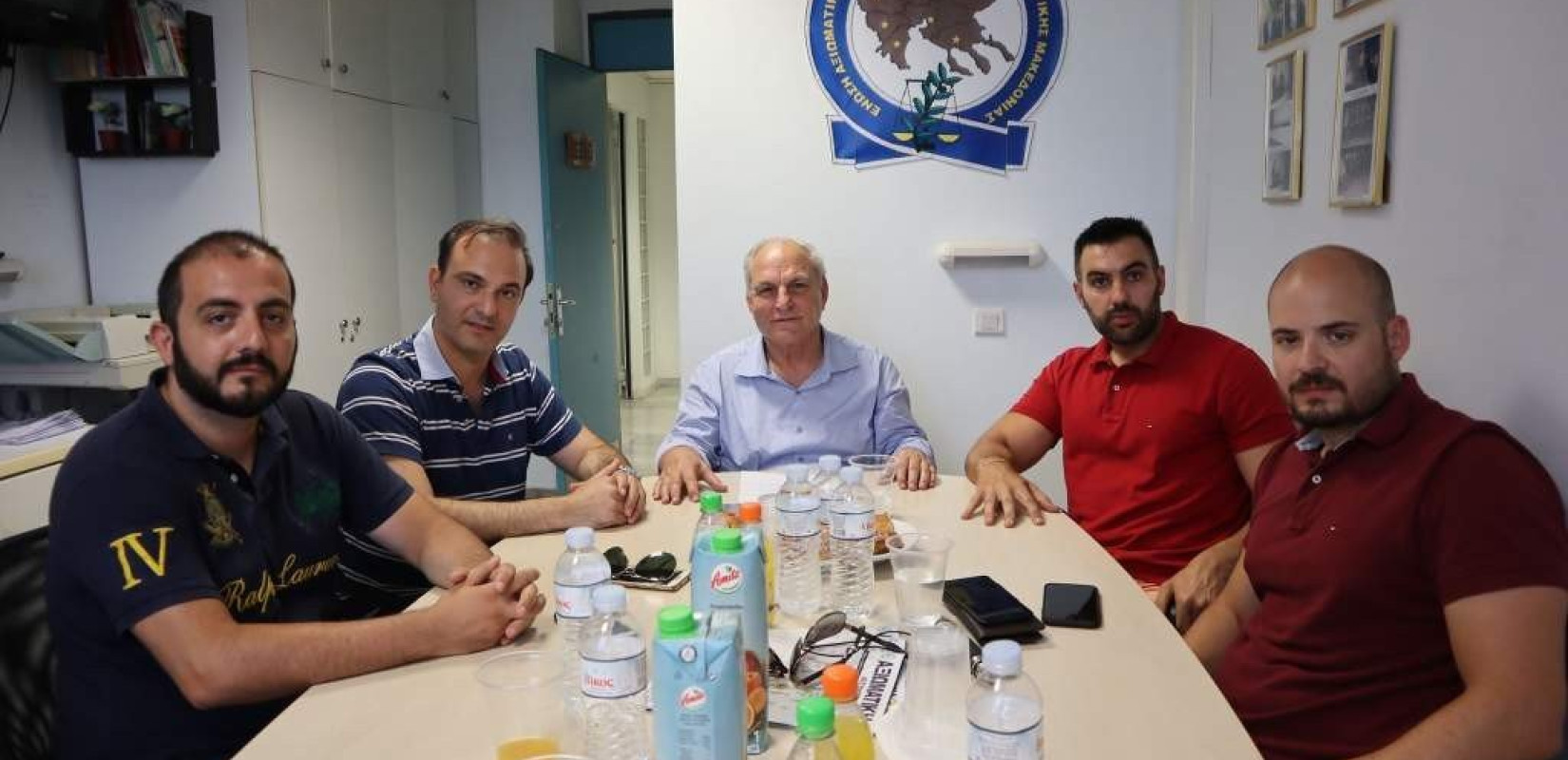 Συνάντηση Π. Κοκκόρη με αξιωματικούς της ΕΛΑΣ