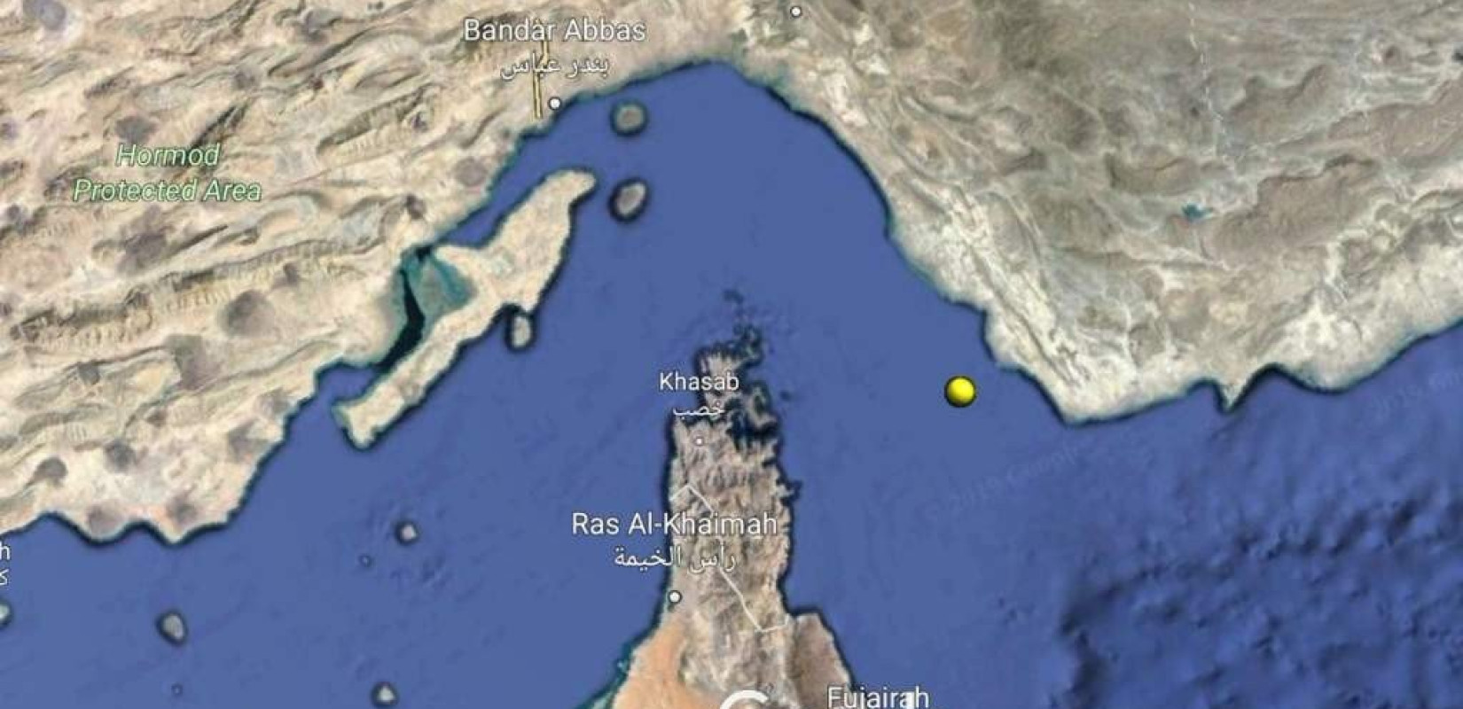 Χάρτη του σημείου που καταρρίφθηκε το αμερικανικό drone έδωσαν οι Ιρανοί