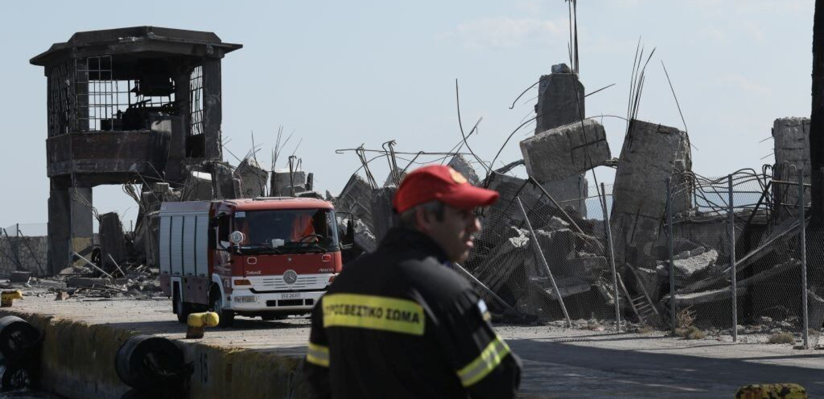 Αποκλείστηκε η περιοχή πέριξ της πύλης Ε1 στον Πειραιά