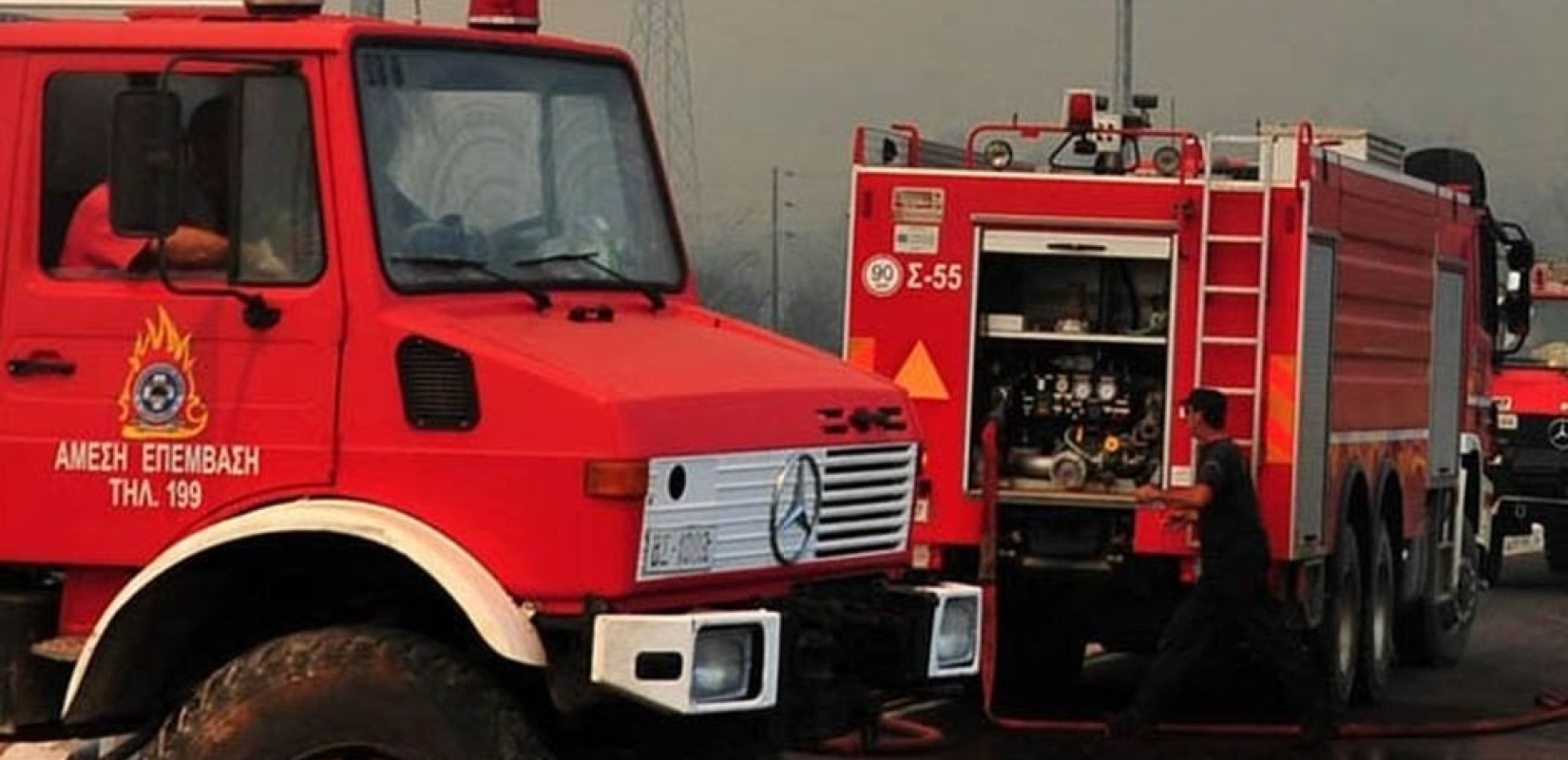 Θεσσαλονίκη: Φωτιά στο Σοχό