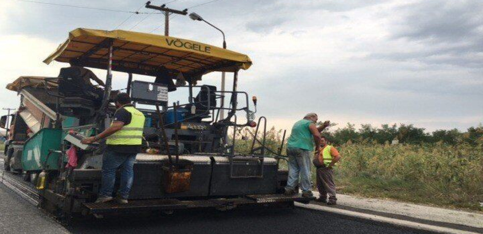 Έργα στο δρόμο προς το αεροδρόμιο "Μακεδονία"