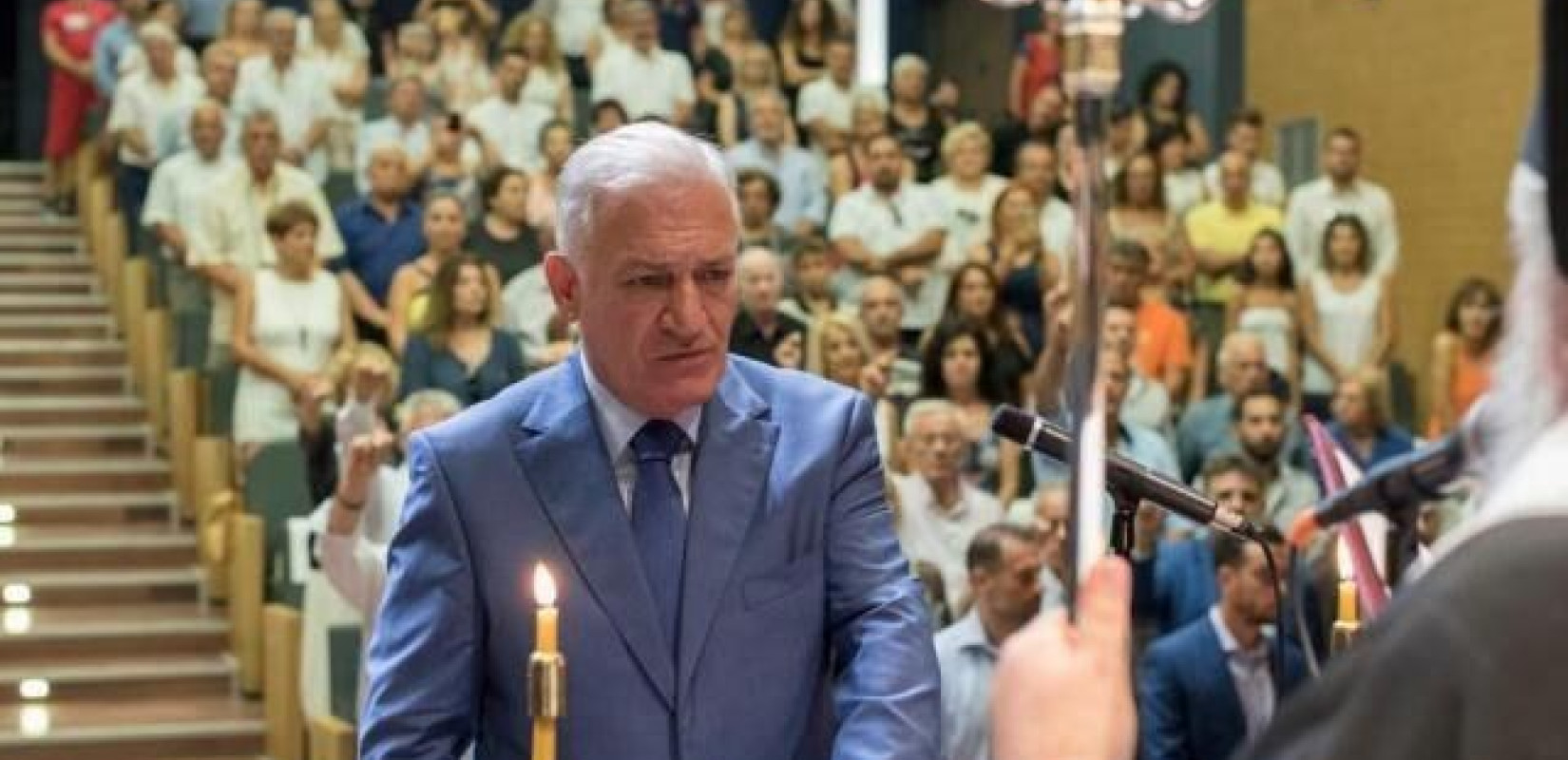   Ορκίστηκε ο δήμαρχος Αμπελοκήπων-Μενεμένης Λάζαρος Κυρίζογλου