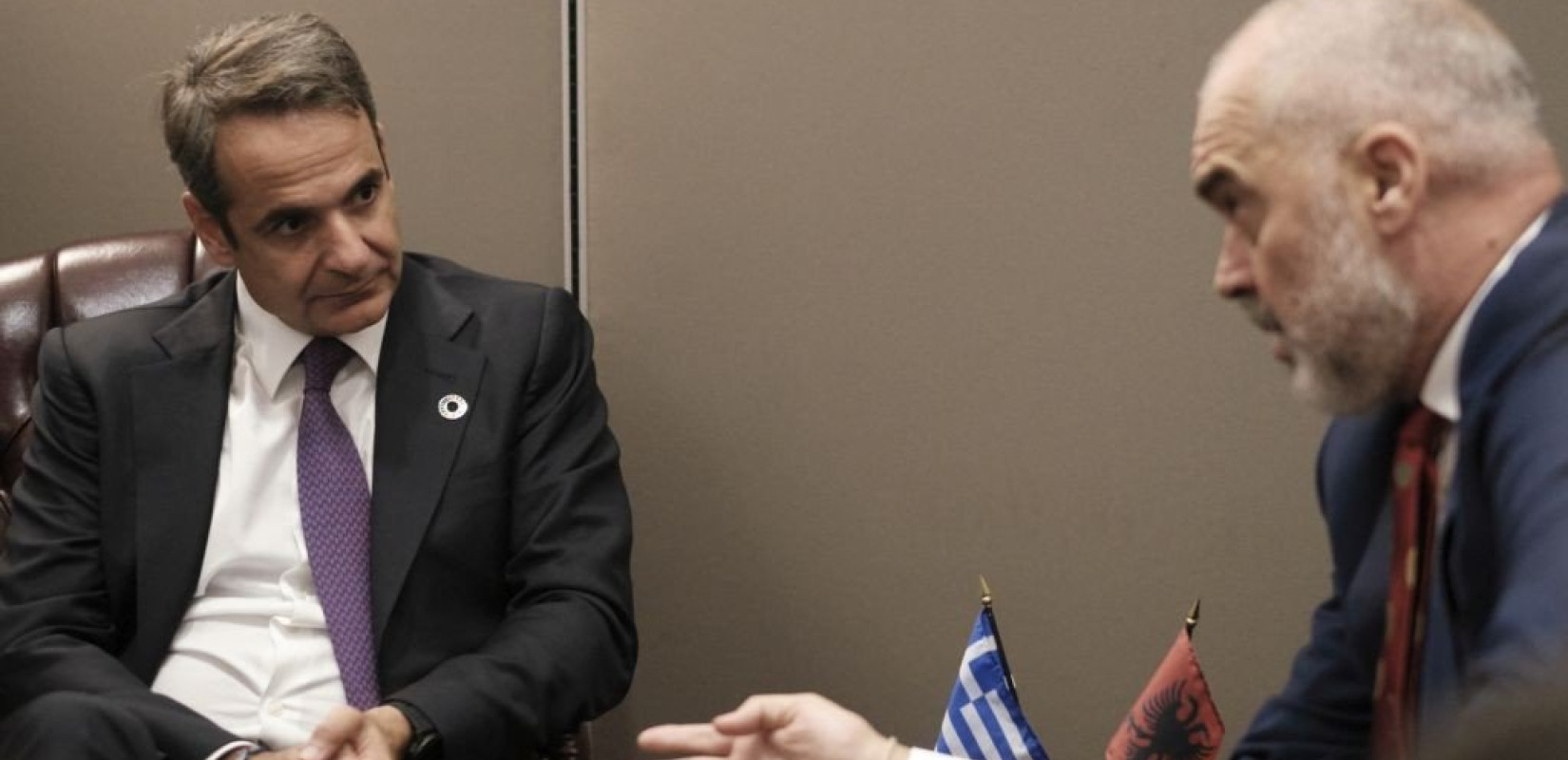 Συνάντηση Μητσοτάκη - Ράμα