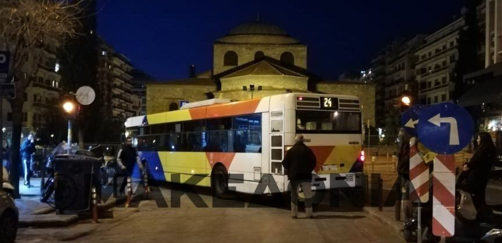 Θεσσαλονίκη: Κυκλοφοριακό κομφούζιο λόγω... άγνοιας οδηγού του ΟΑΣΘ