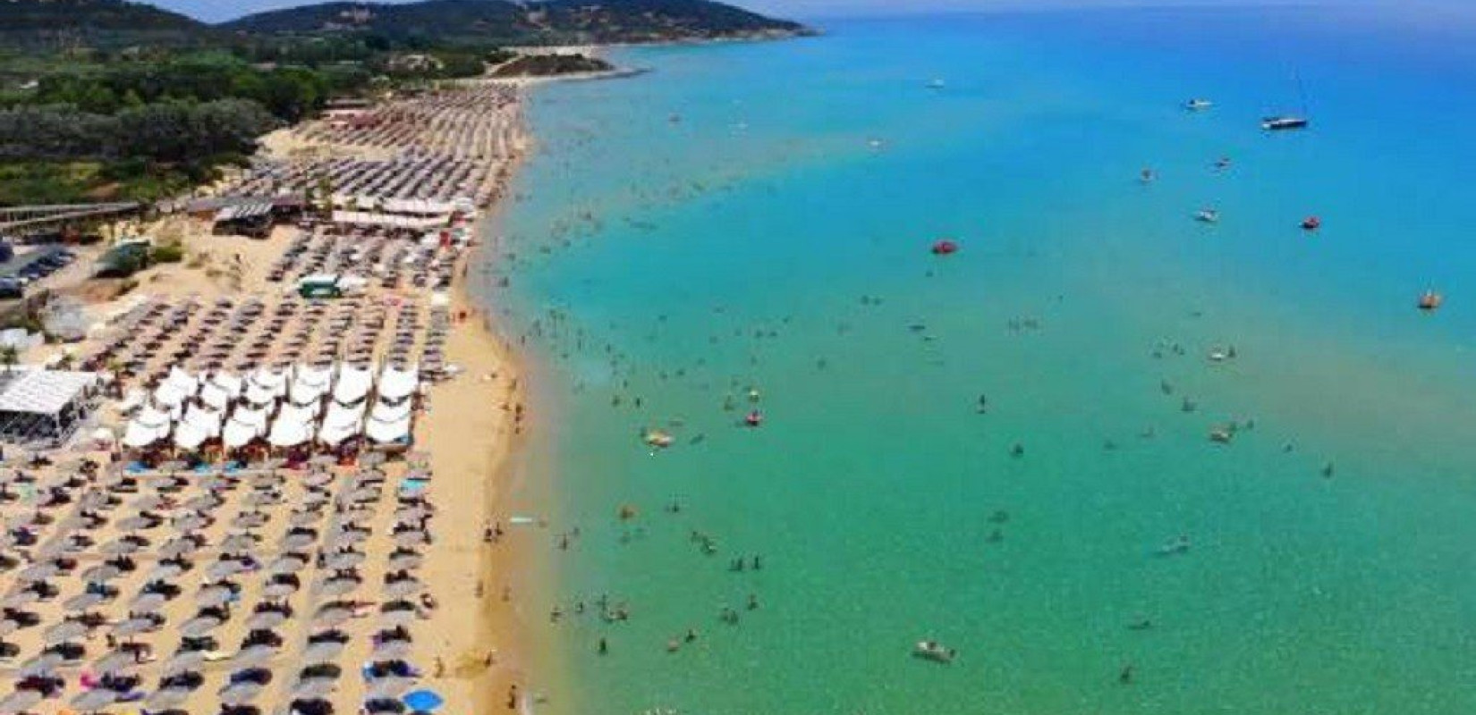 Ποια Καραϊβική; Σαν τους Αμμόλοφους δεν έχει!!! Βίντεο drone HD