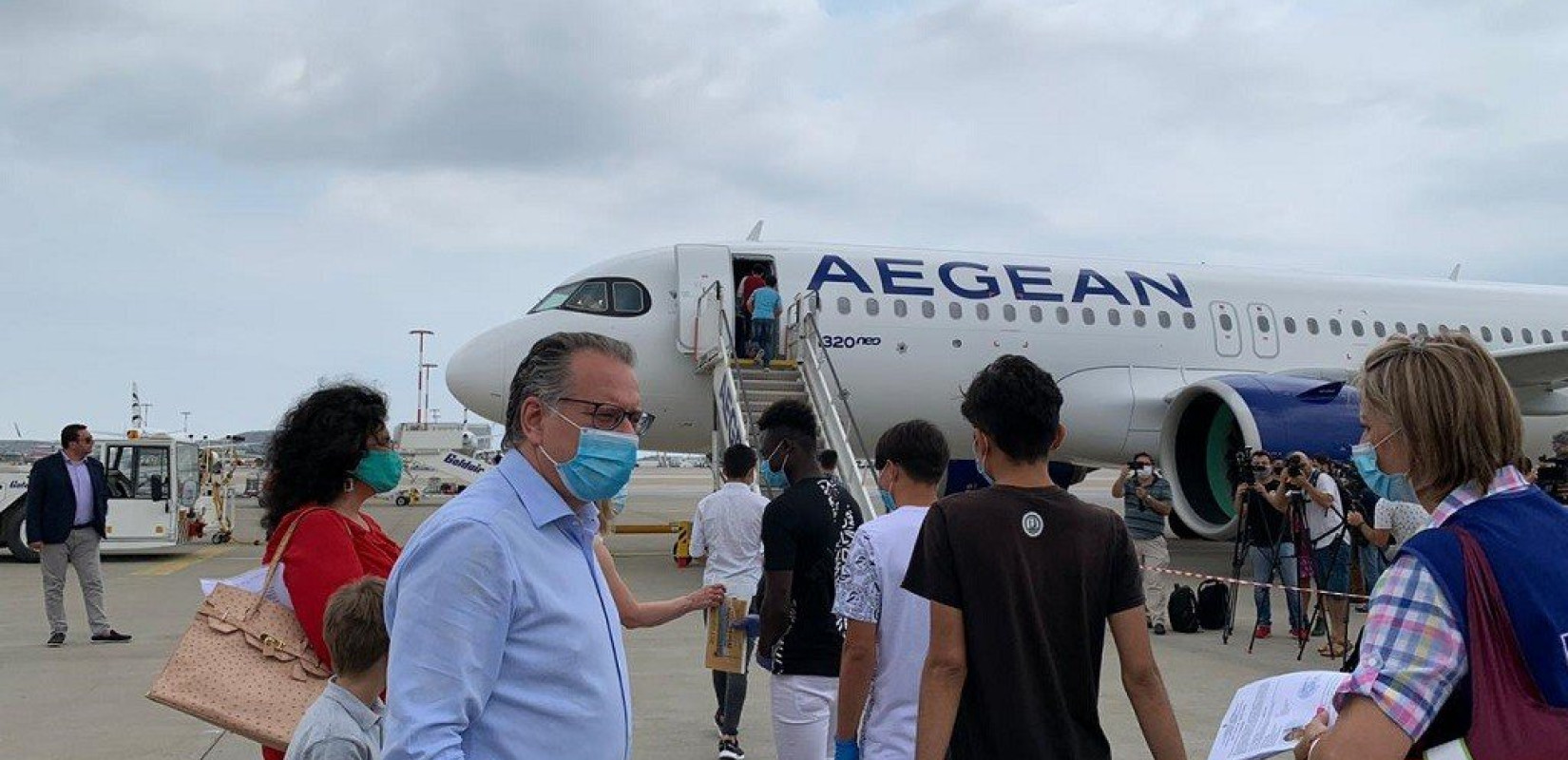 Αναχώρησαν οι πρώτοι από τους 350 ασυνόδευτους ανήλικους που θα μετεγκατασταθούν στη Γαλλία