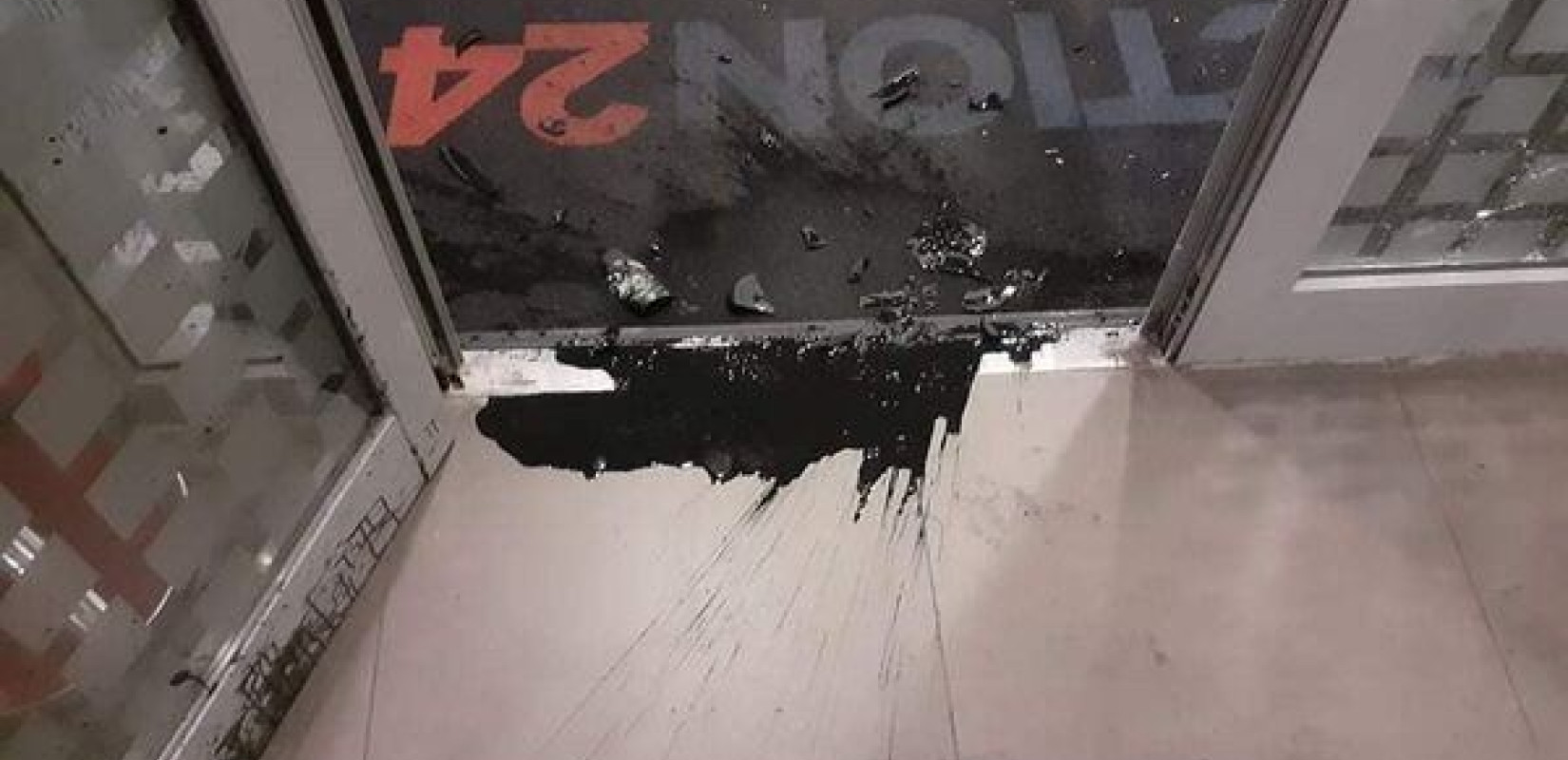 Επίθεση στα γραφεία του τηλεοπτικού σταθμού Action 24