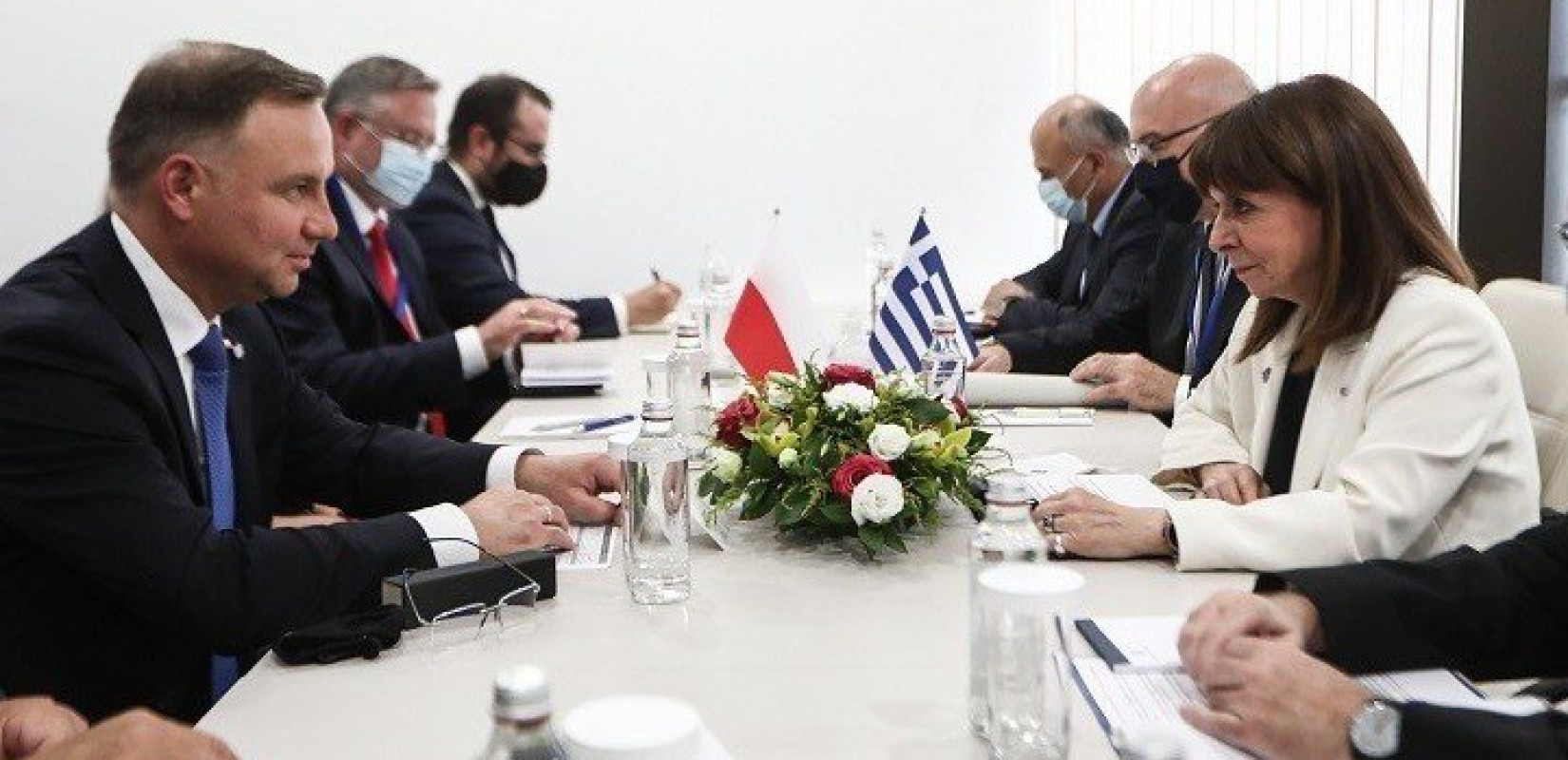 Τους προέδρους της Γερμανίας και της Πολωνίας είδε στη Σόφια η Κ. Σακελλαροπούλου 