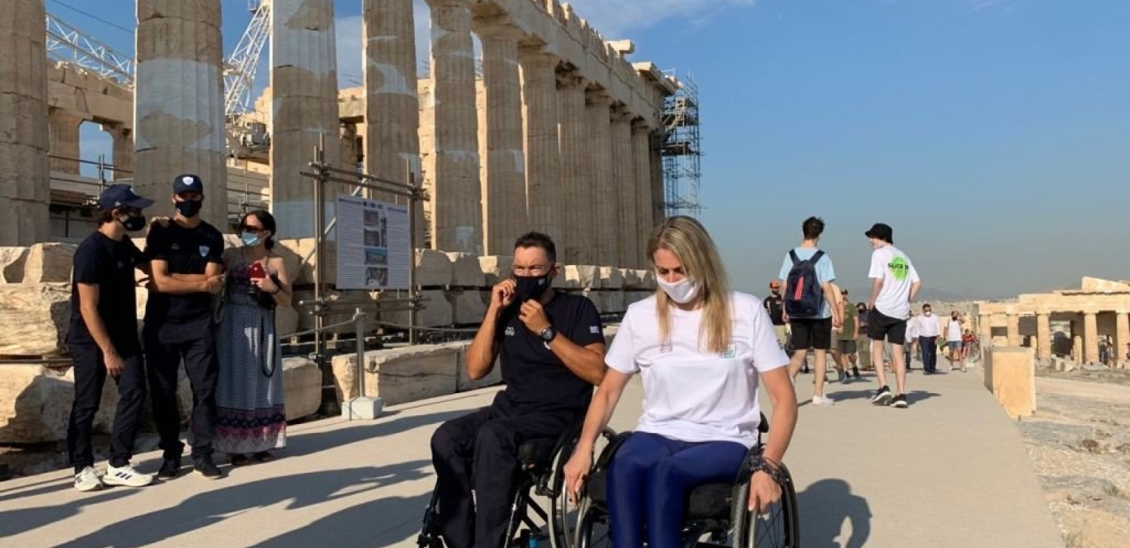 Κ. Μητσοτάκης: Για πολλούς αθλητές της Παραολυμπιακής ομάδας, ήταν η πρώτη φορά στην Ακρόπολη