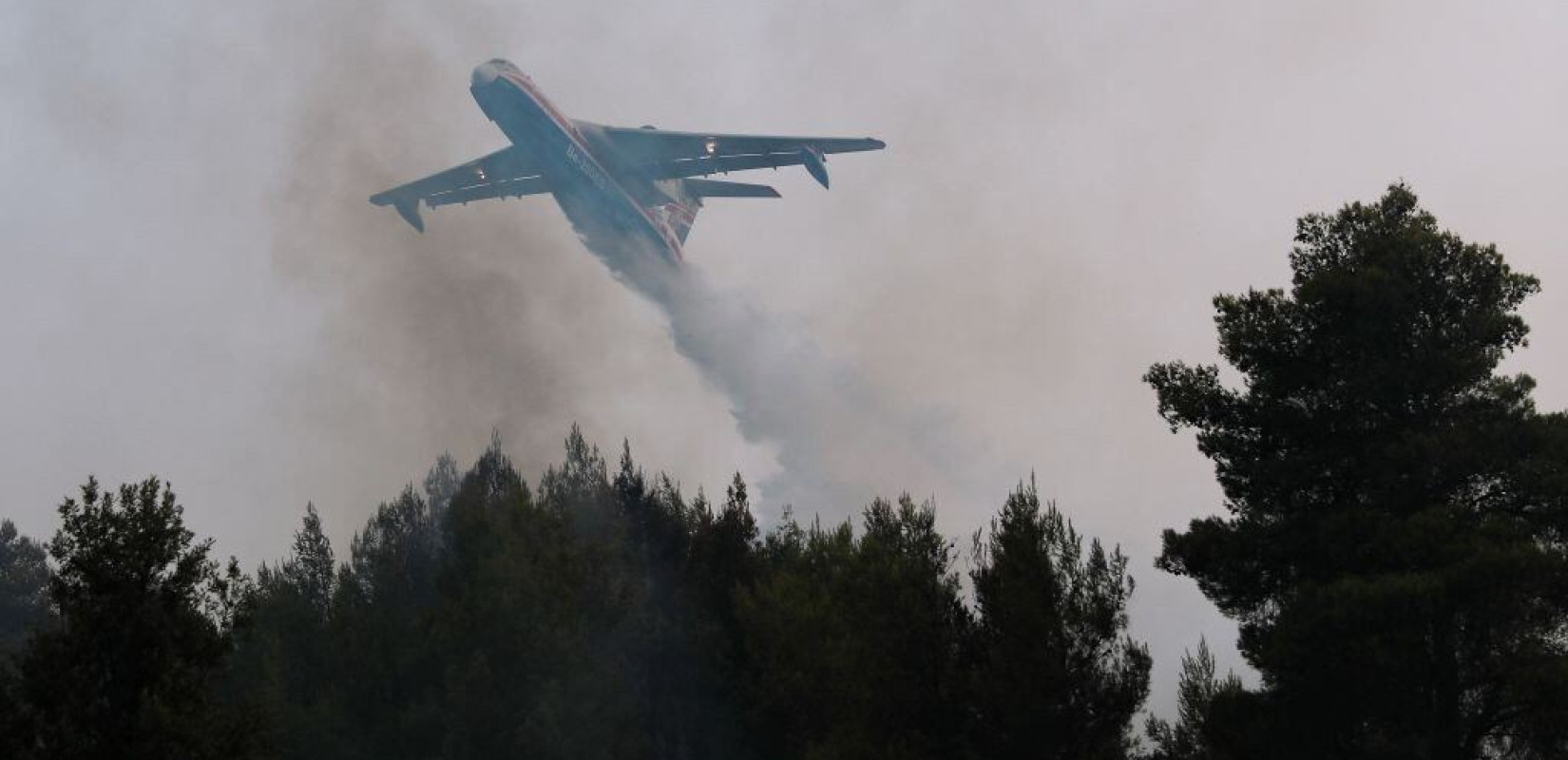 «Αχανής» η περίμετρος της φωτιάς στην Εύβοια-Το «βάρος» στο βόρειο τμήμα του νησιού (φωτ.)