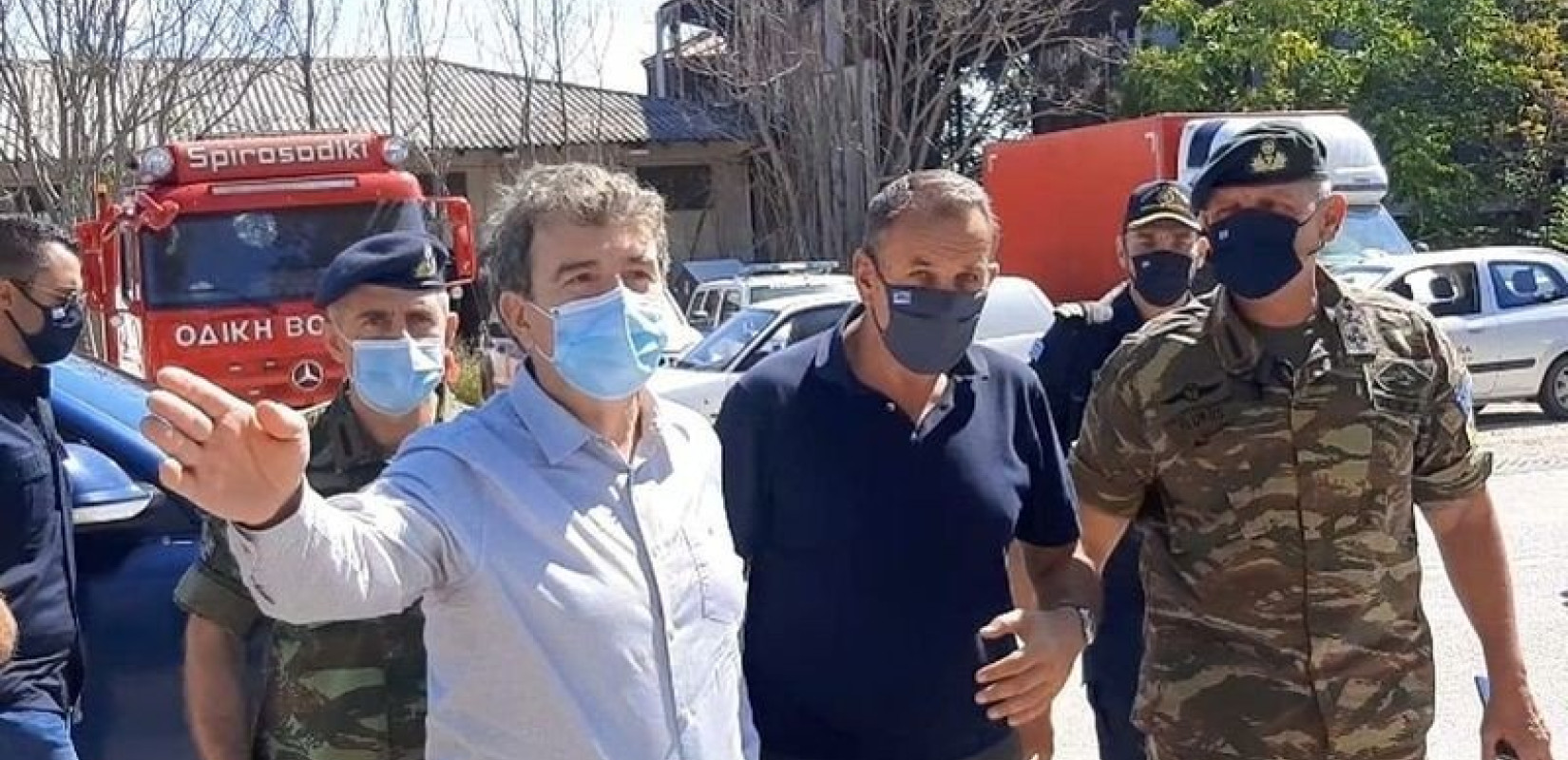 Στον Έβρο Παναγιωτόπουλος και Χρυσοχοΐδης: "Τα σύνορά μας θα πραμείνουν ασφαλή και απαραβίαστα"