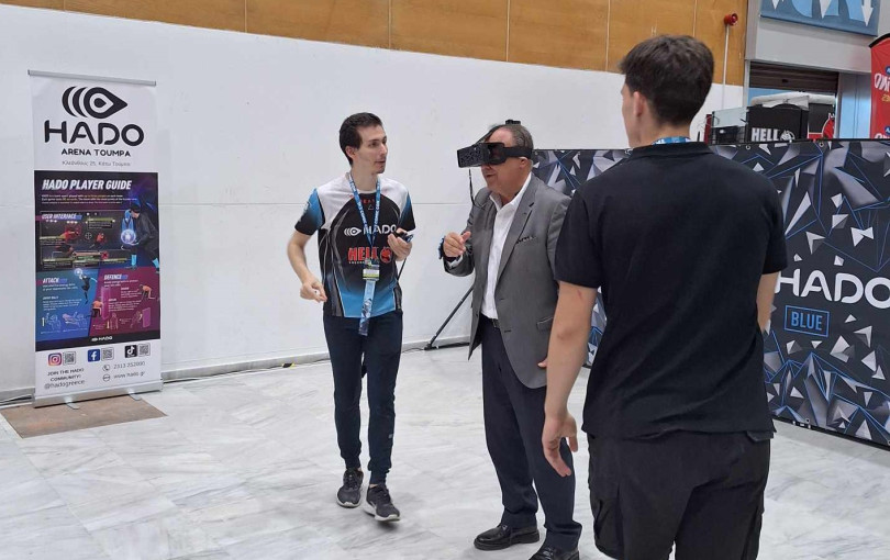 HADO στην Comic Con για τον Στέλιο Αγγελούδη