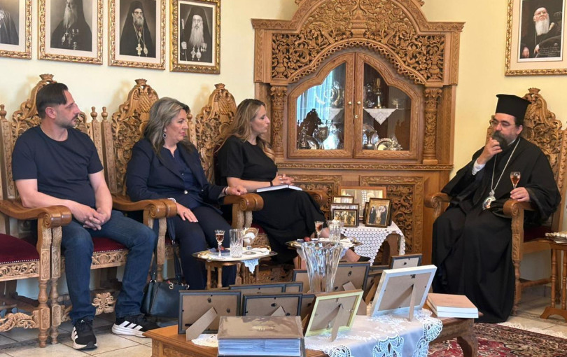 Στην Καστοριά η Έλενα Σώκου στο πλαίσιο της περιοδείας της στην Β. Ελλάδα