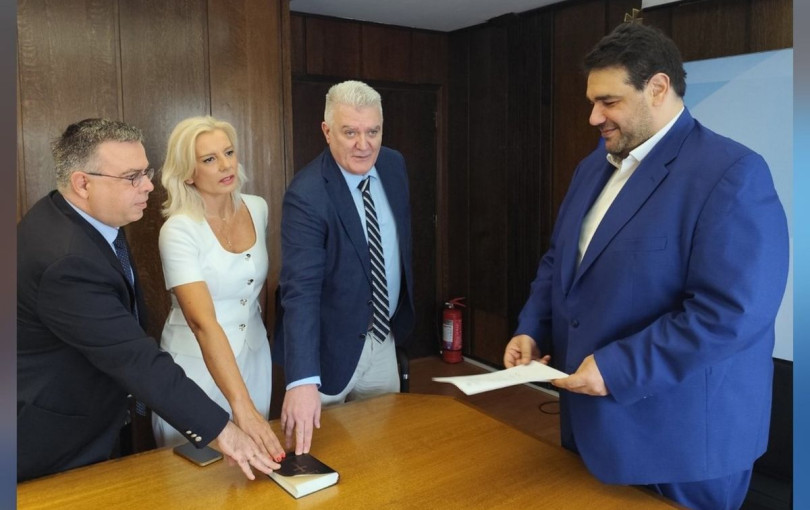 Ορκίστηκε Γραμματέας της Αποκεντρωμένης Διοίκησης Μακεδονίας Θράκης ο Δ. Γαλαμάτης