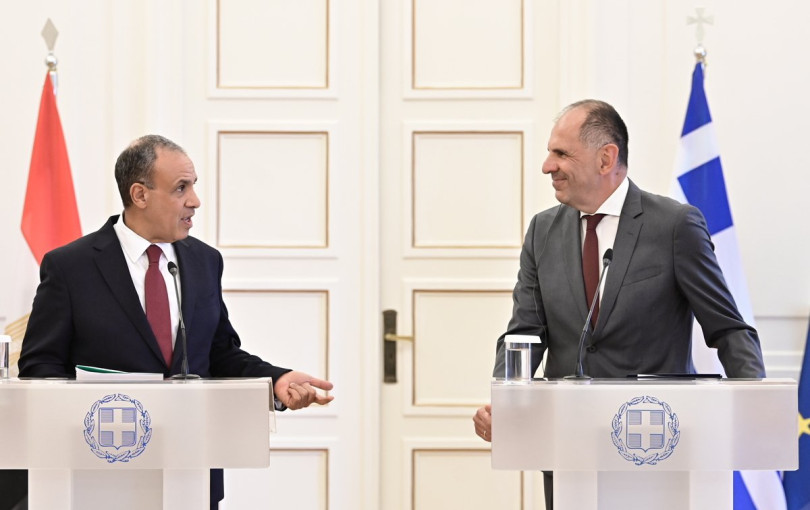 Τηλεφωνική επικοινωνία Γεραπετρίτη - Αμπντελάτι: Στο επίκεντρο η Μέση Ανατολή και η Στρατηγική Σχέση Ελλάδας - Αιγύπτου