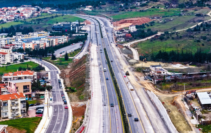 Θεσσαλονίκη: Κλείνει απόψε τμήμα της Περιφερειακής Οδού για τις εργασίες του Flyover