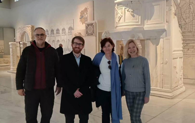 Αμερικανός αξιωματούχος στο Μουσείο Βυζαντινού Πολιτισμού