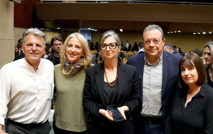 Ικανοποιημένος ο Σ. Φάμελλος από τη διάλεξη της Φ. Αλμπανέζε στο Πάντειο για τη Γάζα