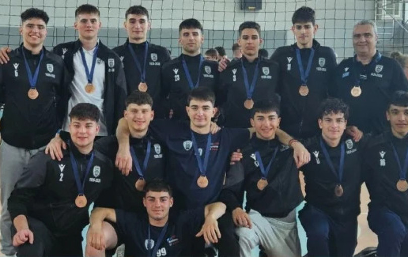 Βόλεϊ: Τρίτη θέση στο πανελλήνιο πρωτάθλημα για την Κ21 του ΠΑΟΚ