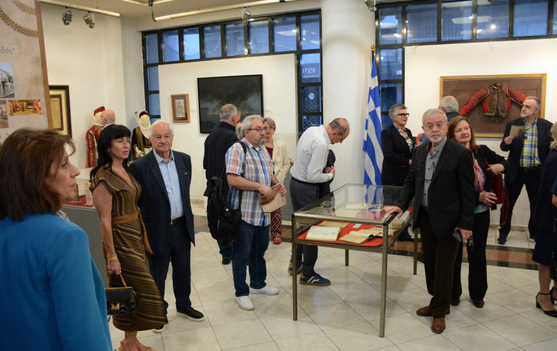 Κέντρο Ιστορίας Θεσσαλονίκης: Ο Αγγελούδης εγκαινίασε την έκθεση για το Μεσολόγγι