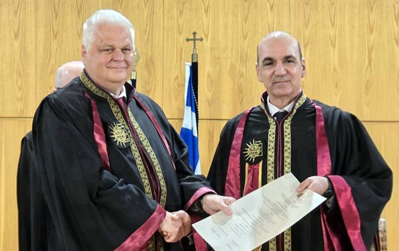 Ιωάννης Μασούτης: Αναγορεύτηκε Επίτιμος Διδάκτορας του Πανεπιστημίου Μακεδονίας