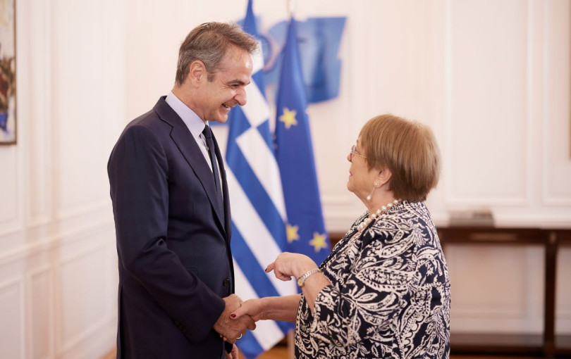 Κ. Μητσοτάκης: Συναντήθηκε με την Μισέλ Μπατσελέ, υποψήφια γ.γ. του ΟΗΕ