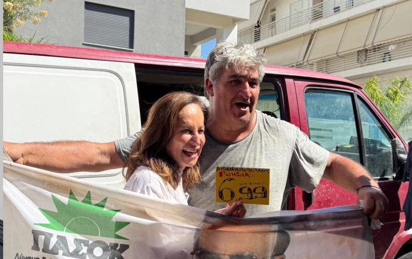 Η διπλή χαρά της Διαμαντοπούλου στην λαϊκή