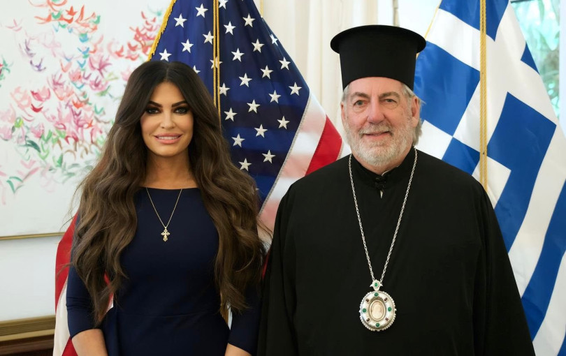 Κίμπερλι Γκίλφοϊλ: Συναντήθηκε με τον Αρχιεπίσκοπο Θυατείρων και Μεγάλης Βρετανίας Νικήτα