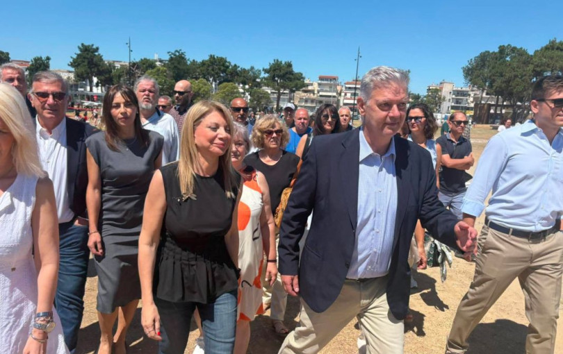 Θεσσαλονίκη: Καρυστιανού και Νατσιός έδωσαν το «παρών» στις εκδηλώσεις του Μητροπολιτικού Πάρκου Παύλου Μελά