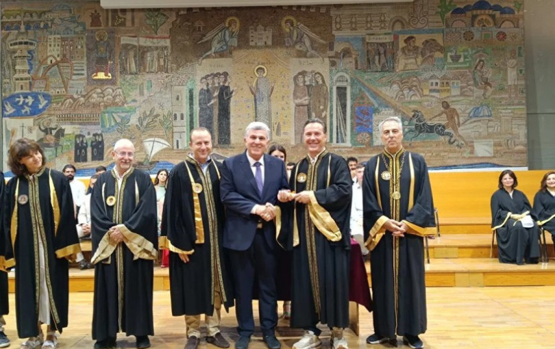 Από το δημαρχείο… στο αμφιθέατρο του ΑΠΘ: Ο Λευτέρης Αλεξανδρίδης πήρε και δεύτερο πτυχίο