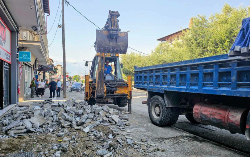 Δήμος Κατερίνης: Σε εξέλιξη οι παρεμβάσεις για τη μεγάλη αστική ανάπλαση στην είσοδο της πόλης