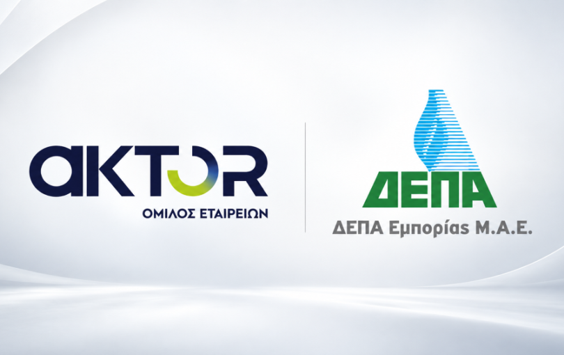 ΔΕΠΑ Εμπορίας: Στρατηγική συνεργασία με την AKTOR για την ανάπτυξη υβριδικών έργων ΑΠΕ 221,1 MW και έργων αποθήκευσης 250 MW