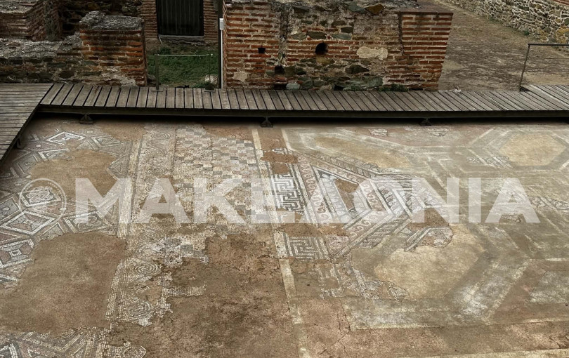 Θεσσαλονίκη: Εντυπωσιακές φωτογραφίες τα ψηφιδωτά στο Γαλεριανό Συγκρότημα
