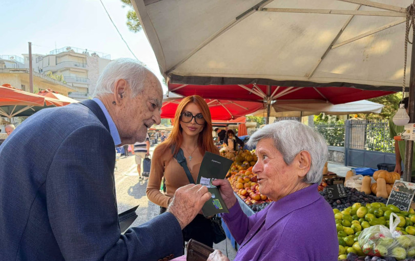 Περιοδεία του Απόστολου Κακλαμάνη σε λαϊκή