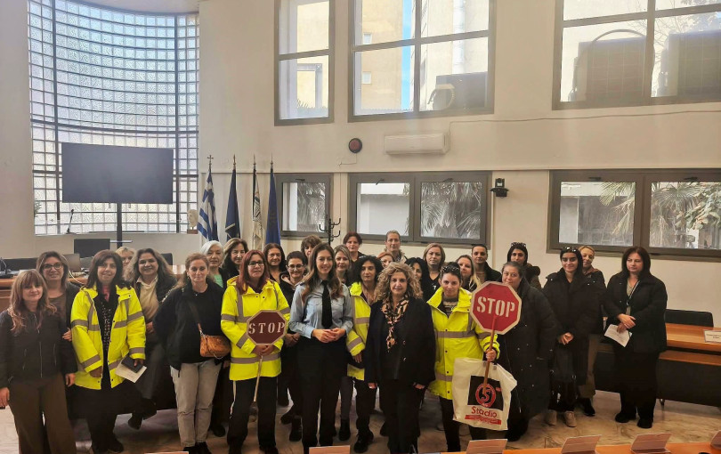 Οι Σχολικοί Τροχονόμοι του Δήμου Ελευθερίου - Κορδελιού - Ευόσμου εκπαιδεύονται