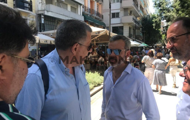 Το τετ-α-τετ Ζέρβα-Ταχιάου στην Ικτίνου