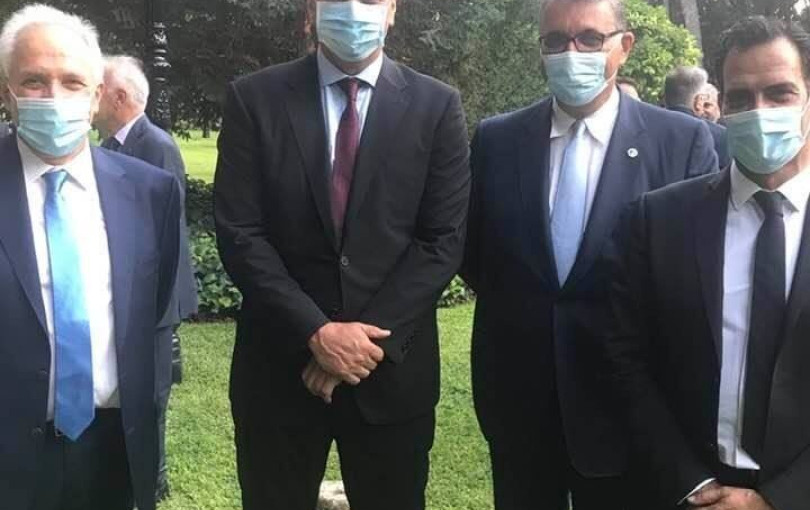 Δεξίωση στο Προεδρικό Μέγαρο σε εποχή κορονοϊού