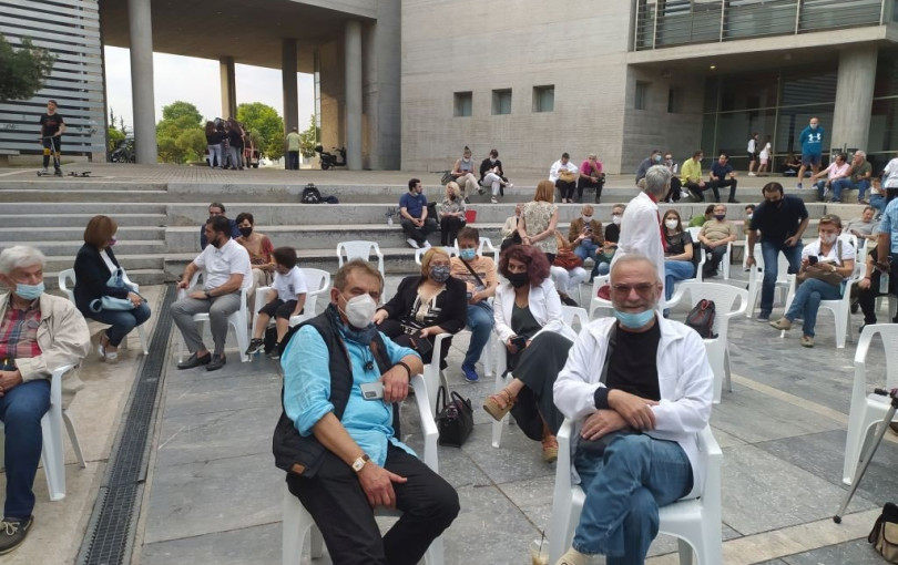 Οι πρώην και ο νυν στην εκδήλωση της Νοτοπούλου (φωτ.)