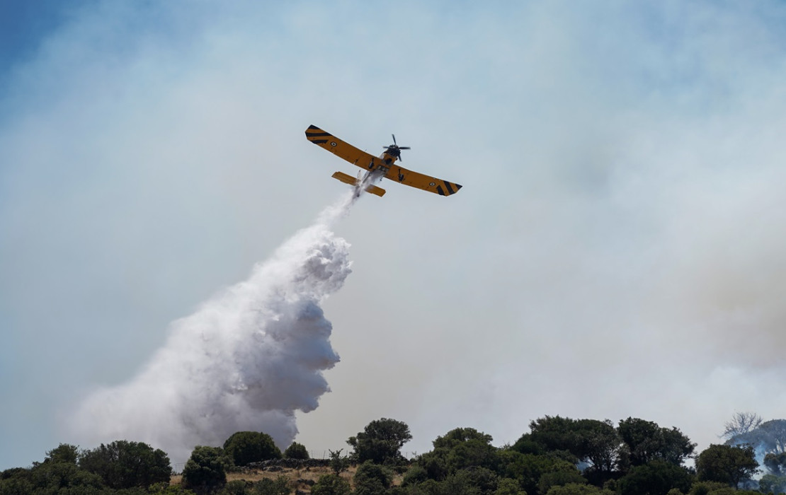 Βόνιτσα: Πυρκαγιά σε αγροτοδασική έκταση στην περιοχή Παναγιά