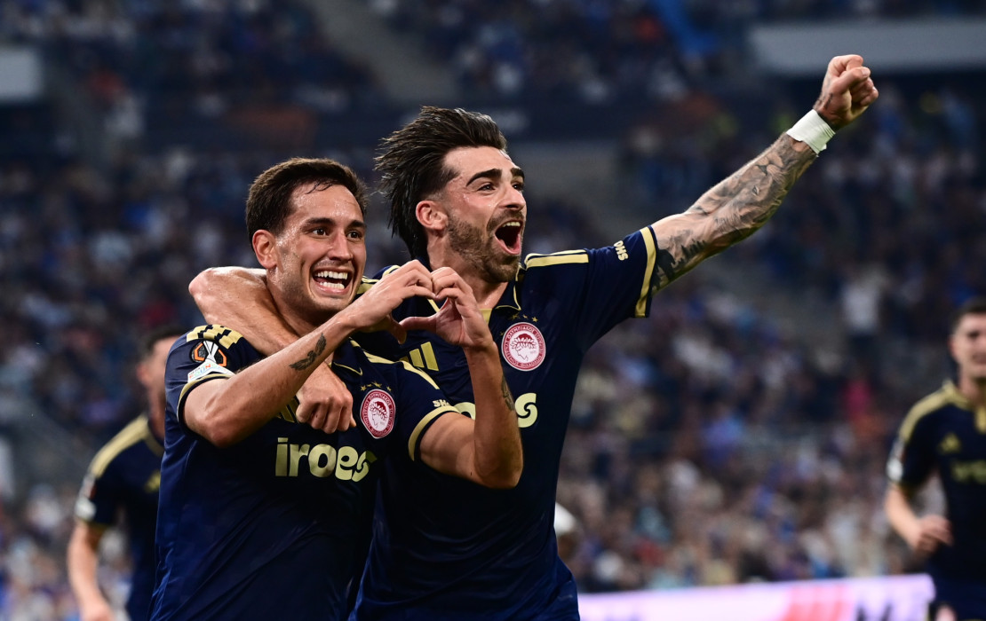 Europa League: Μεγάλο διπλό του Ολυμπιακού στη Μασσαλία, ήττα στο 89' για τον ΟΦΗ από τη Ρεν
